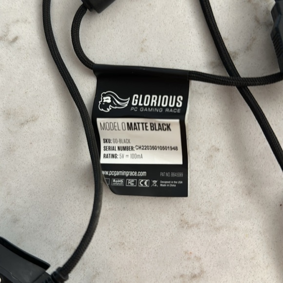 Glorious model O matte black gaming mouse - Picture 4 of 4